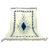Tapis marocain blanc 250cmx150cm et plus
