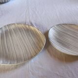 Two dishes Niderviller "Voile"