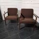 Pair of Scandinavian armchairs from the 1960s.