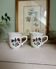 Set of two floral Tienshan stoneware mugs