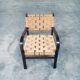 Bauhaus Style Rope Armchair by Axel Larsson, 1930s