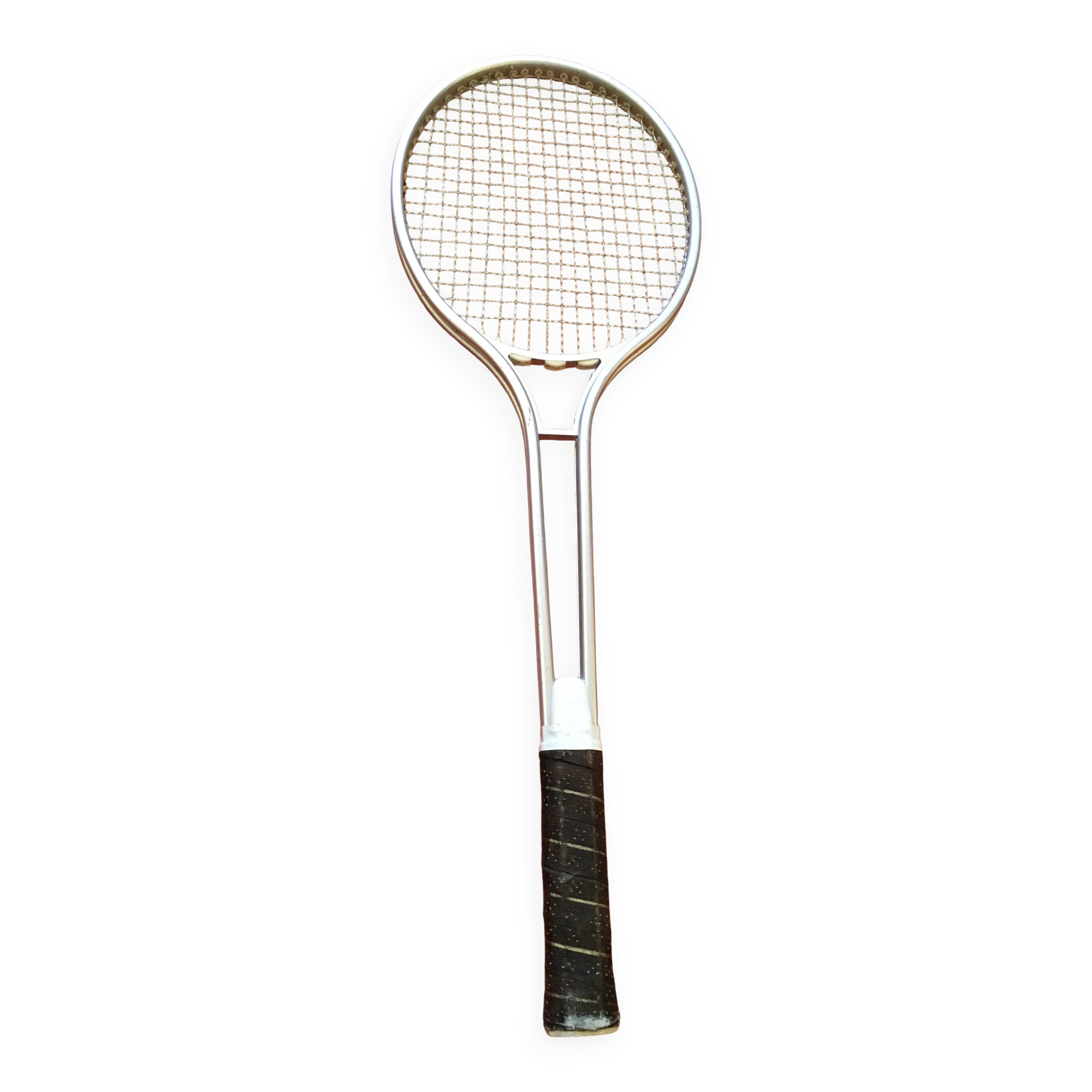 Vintage tennis racket.
