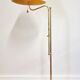 Bergboms, adjustable floor lamp G-132 in brass, Scandinavian / Midcentury Modern
