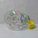 Vintage 70s flower decanter