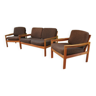 Danish teak living room set by Arne Wahl Iversen for Komfort 1960