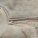 Plaster bas-relief