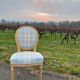 Chaise médaillon Louis VI