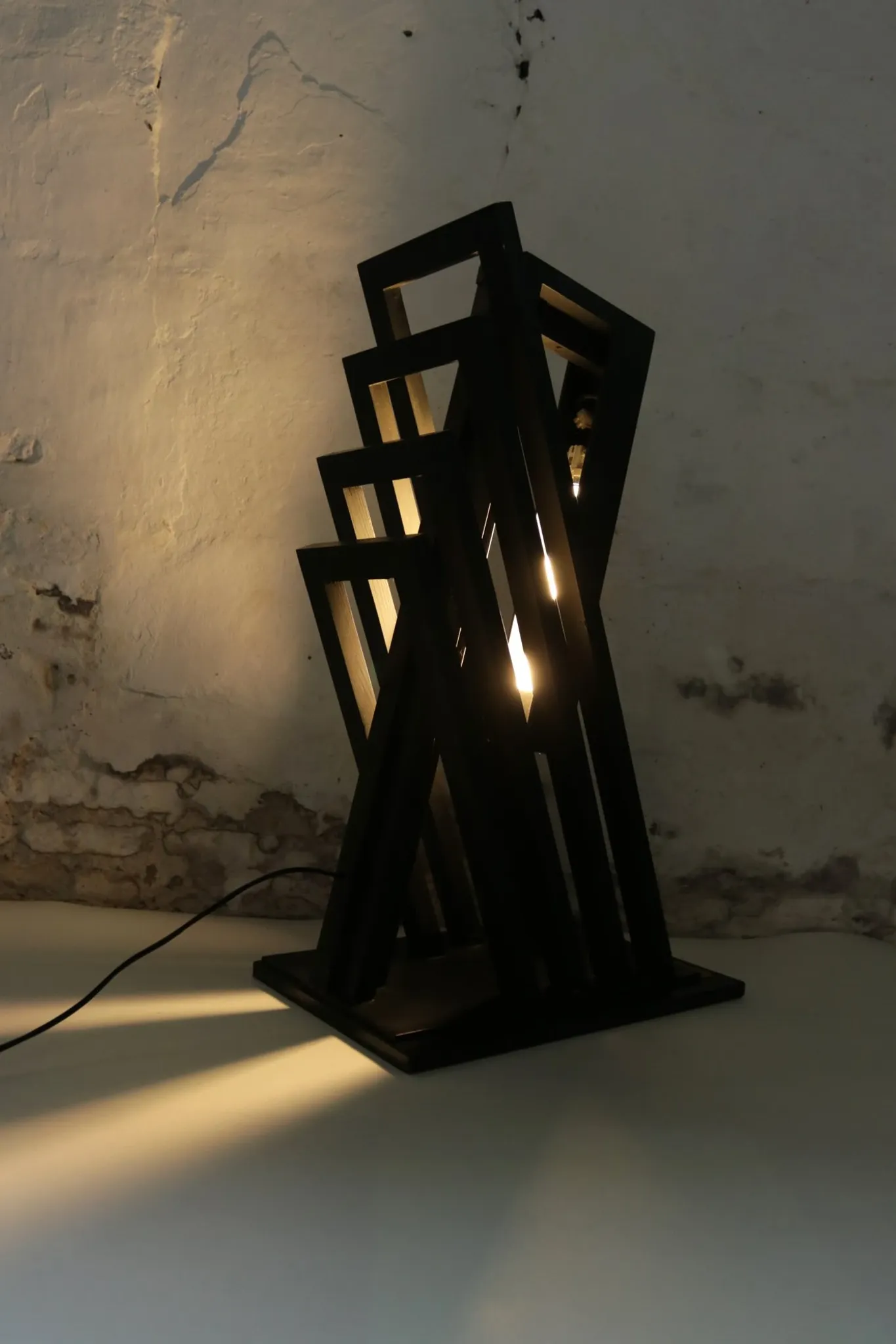 Lampe architecturale des années 80 Fedon R.