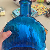 Brutalist-style bumpy decanter