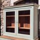 Display cabinet / two-body glass buffet, renovated | Basile