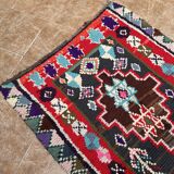 Vintage Moroccan Rug - Small Boujaad Rug - Boucharouit Rug