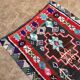 Vintage Moroccan Rug - Small Boujaad Rug - Boucharouit Rug