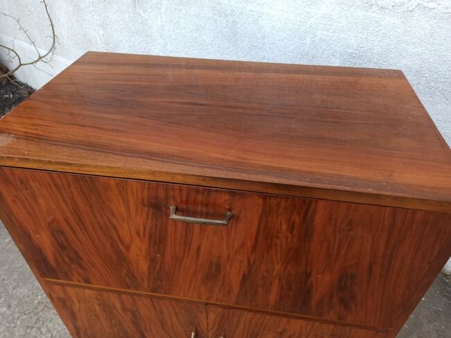 Vintage furniture on wheels