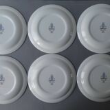 6 dessert or starter plates, Pontesa, Castilian Collection Granada
