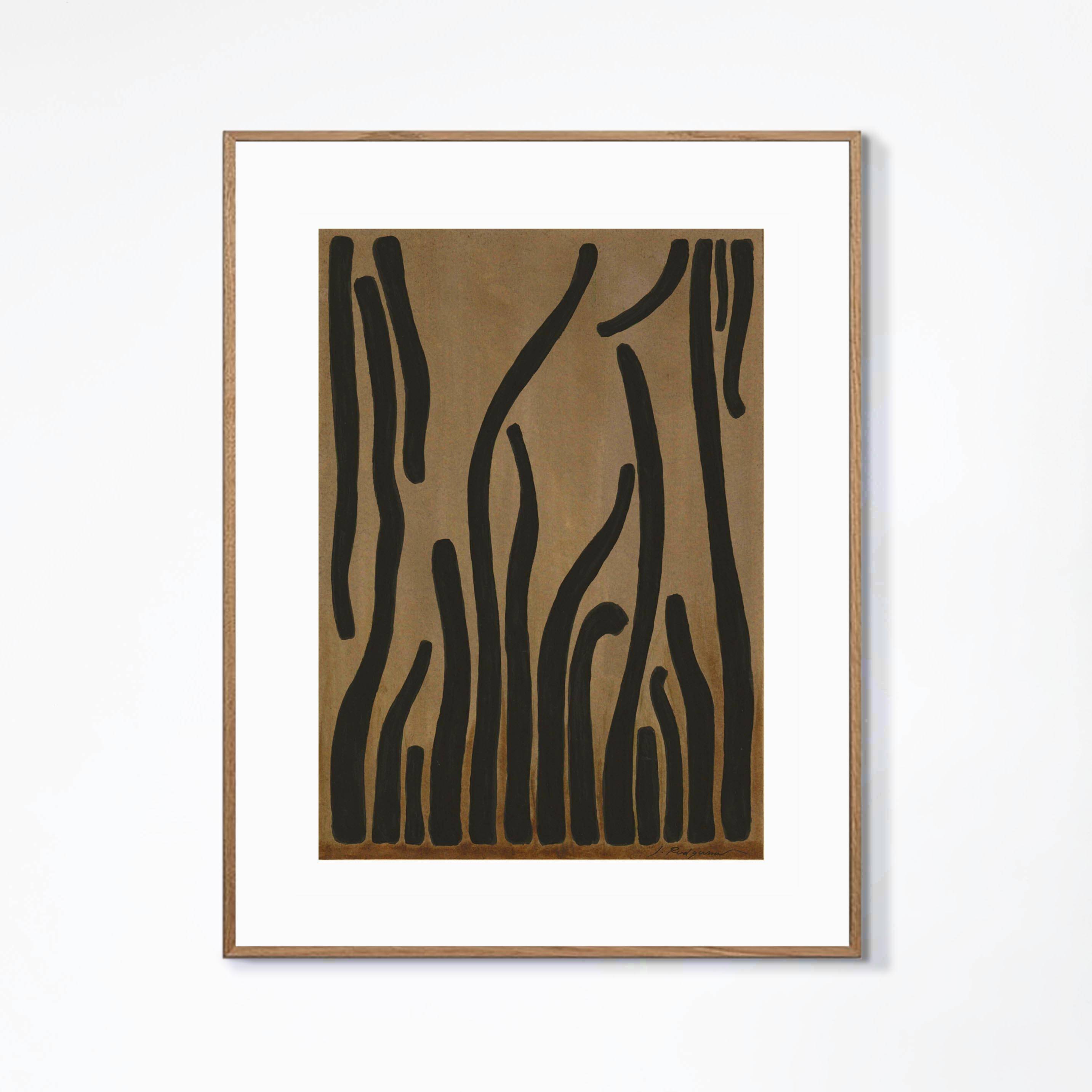 Dessin original de J. Rodgussar – Encres sur papier