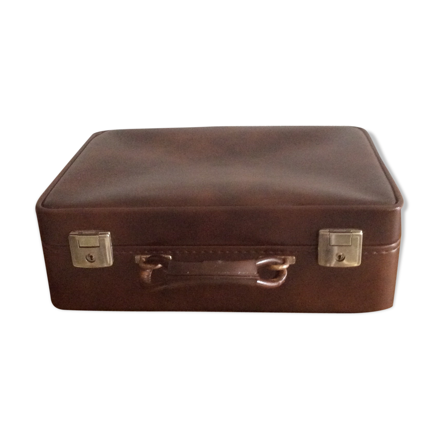 Vintage travel suitcase