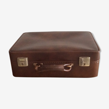 Vintage travel suitcase