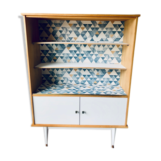Scandinavian vintage library