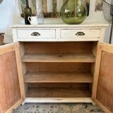 Parisian buffet with cream patina