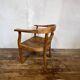 Vintage beech armchair