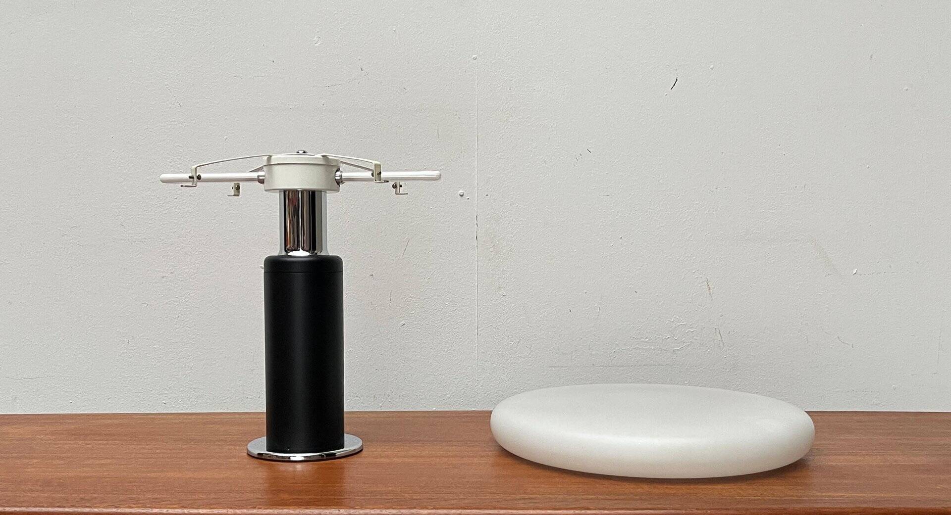 Postmodern German table lamp by Hillebrand, 1980s.