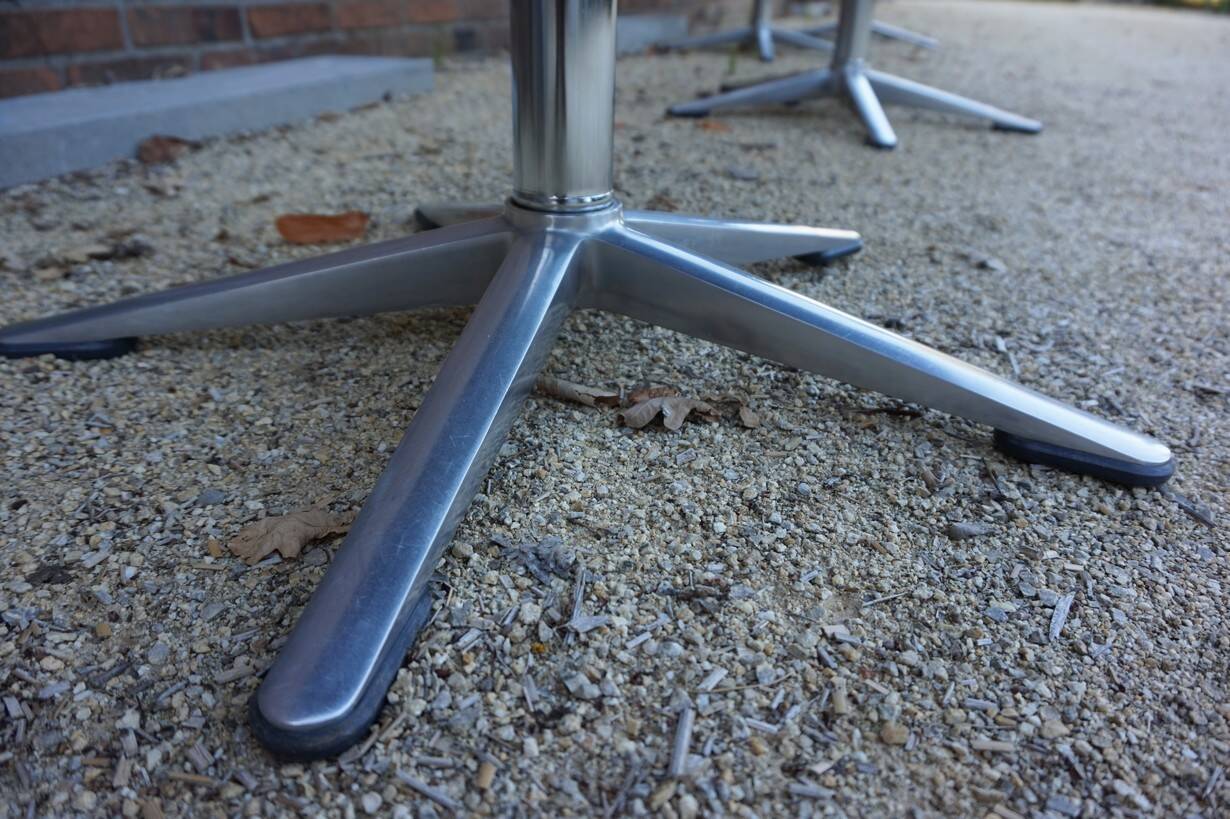 Cognac leather armchair by Delta 2000 for Wilkhahn, Germany, 1960s