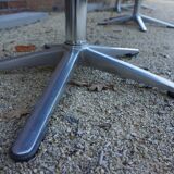 Cognac leather armchair by Delta 2000 for Wilkhahn, Germany, 1960s