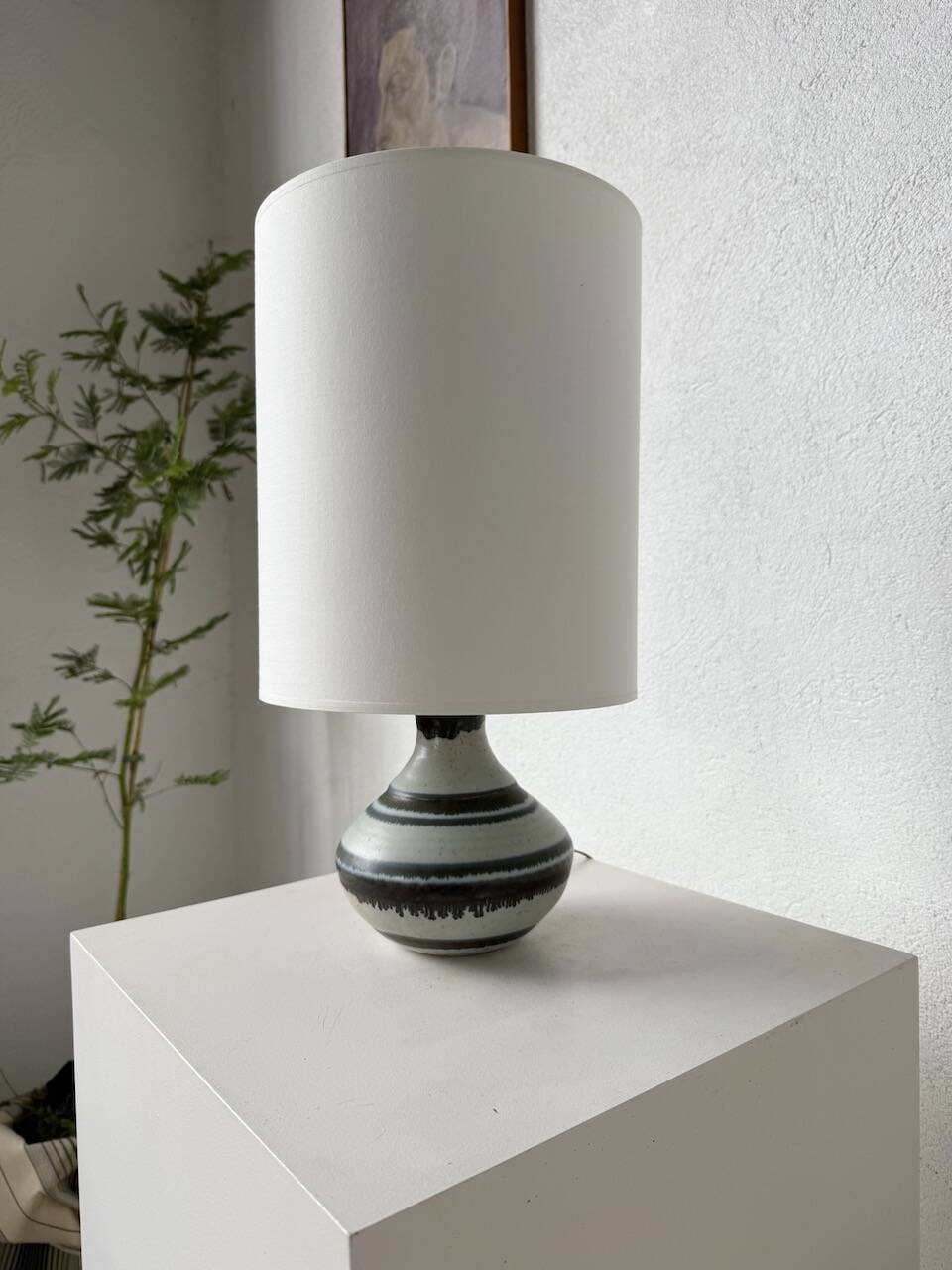 Vallauris ceramic table lamp from the 60s