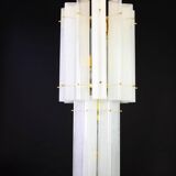 Murano glass ice pendant by Limburg, Germany, 1970s