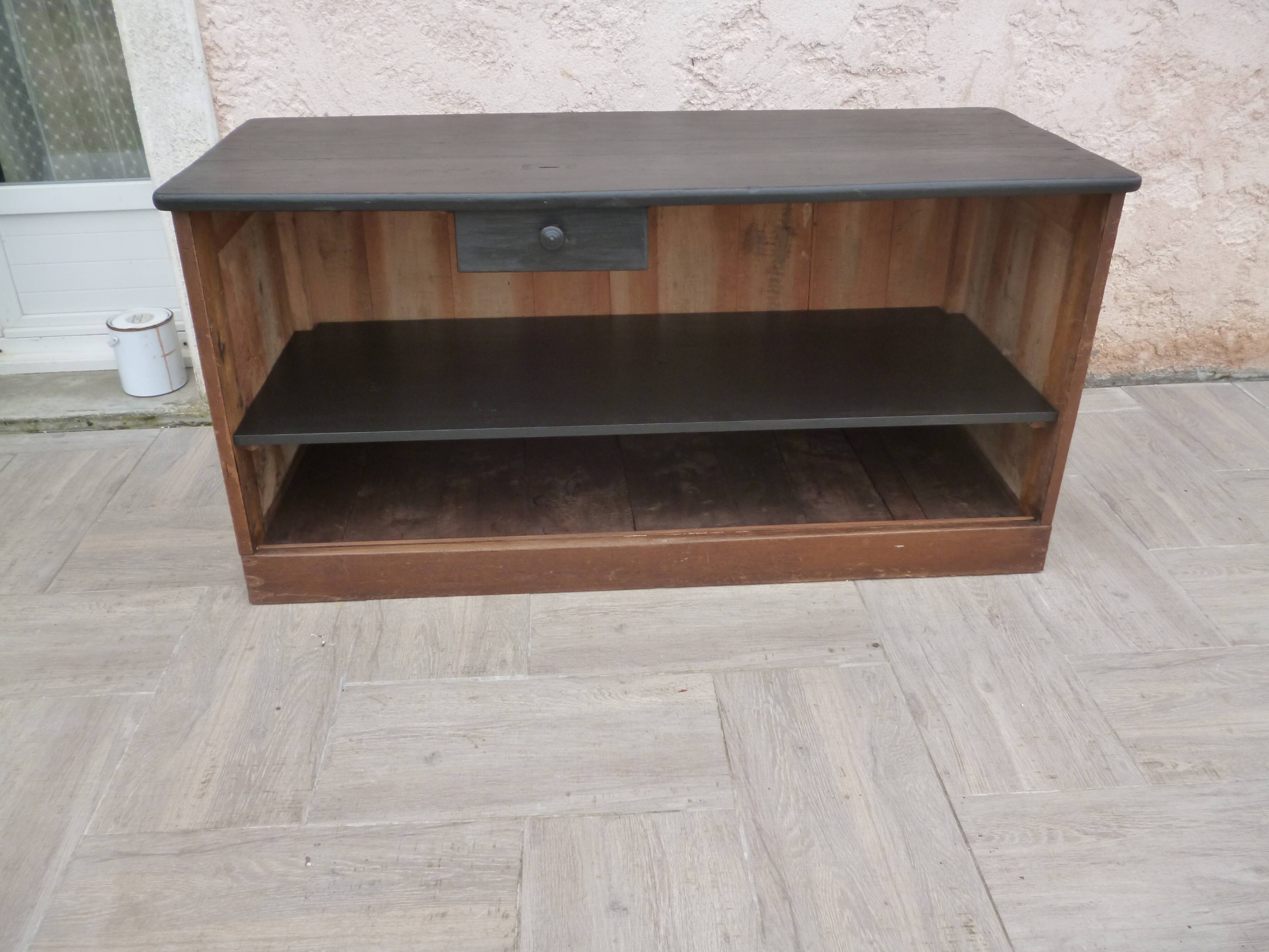Old store counter with drawer