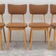 Série de 4 chaises vintage- 1950s