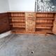 Art deco walnut sideboard