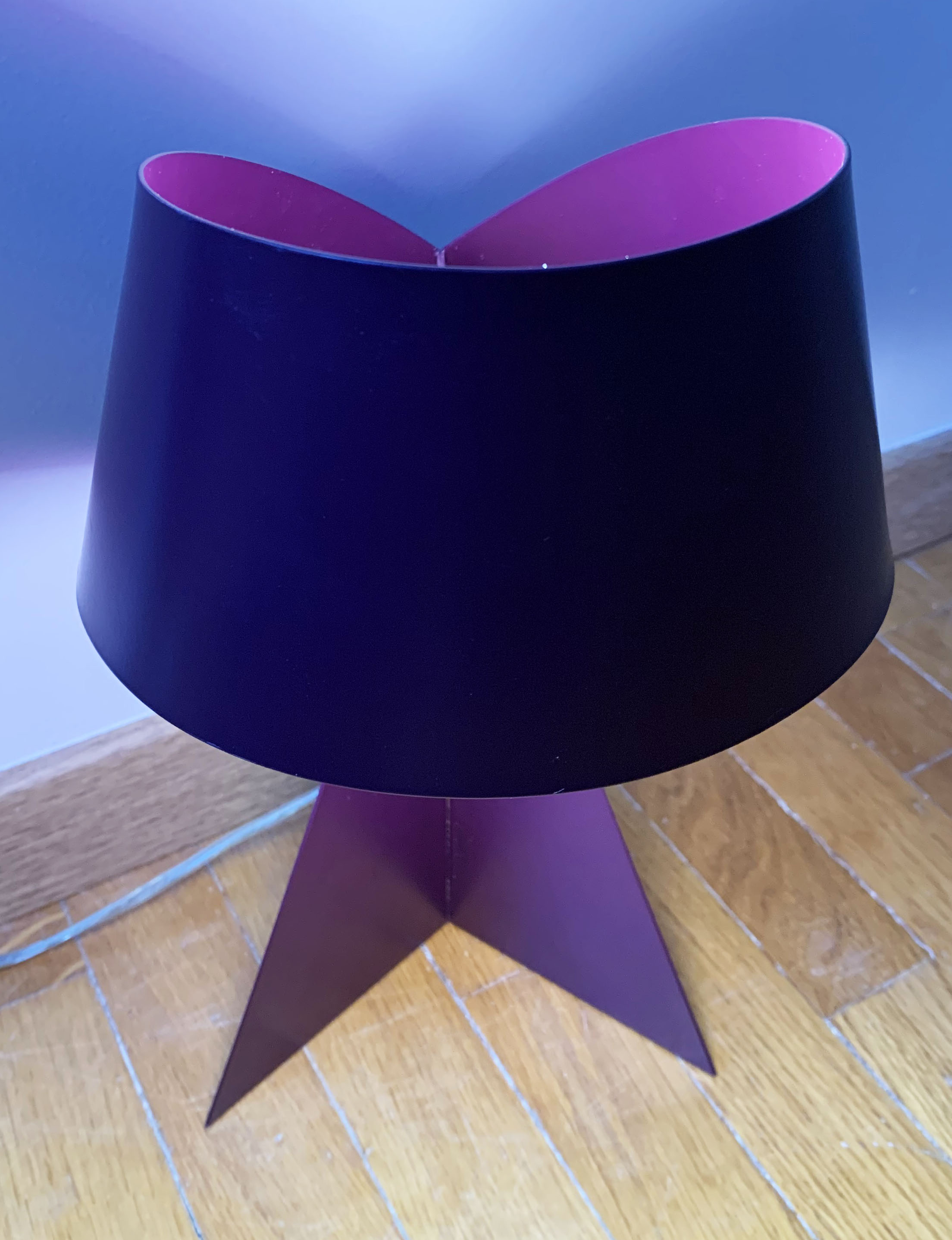 Vintage Habitat Ribbon Lamp from 1986