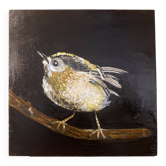 Peinture d’oiseau - huile