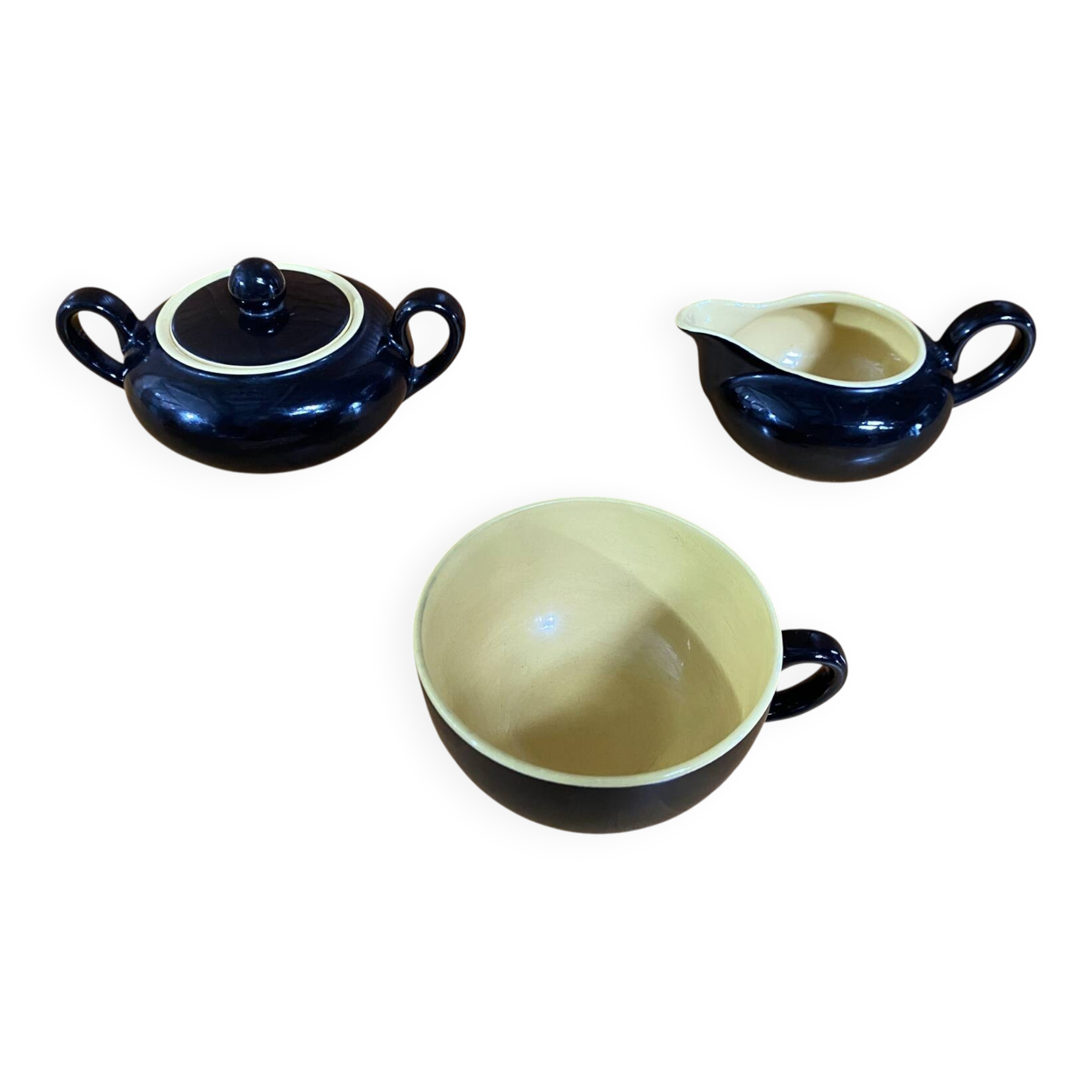Tea service café ancien villeroy & boch model biarritz vintage ceramic