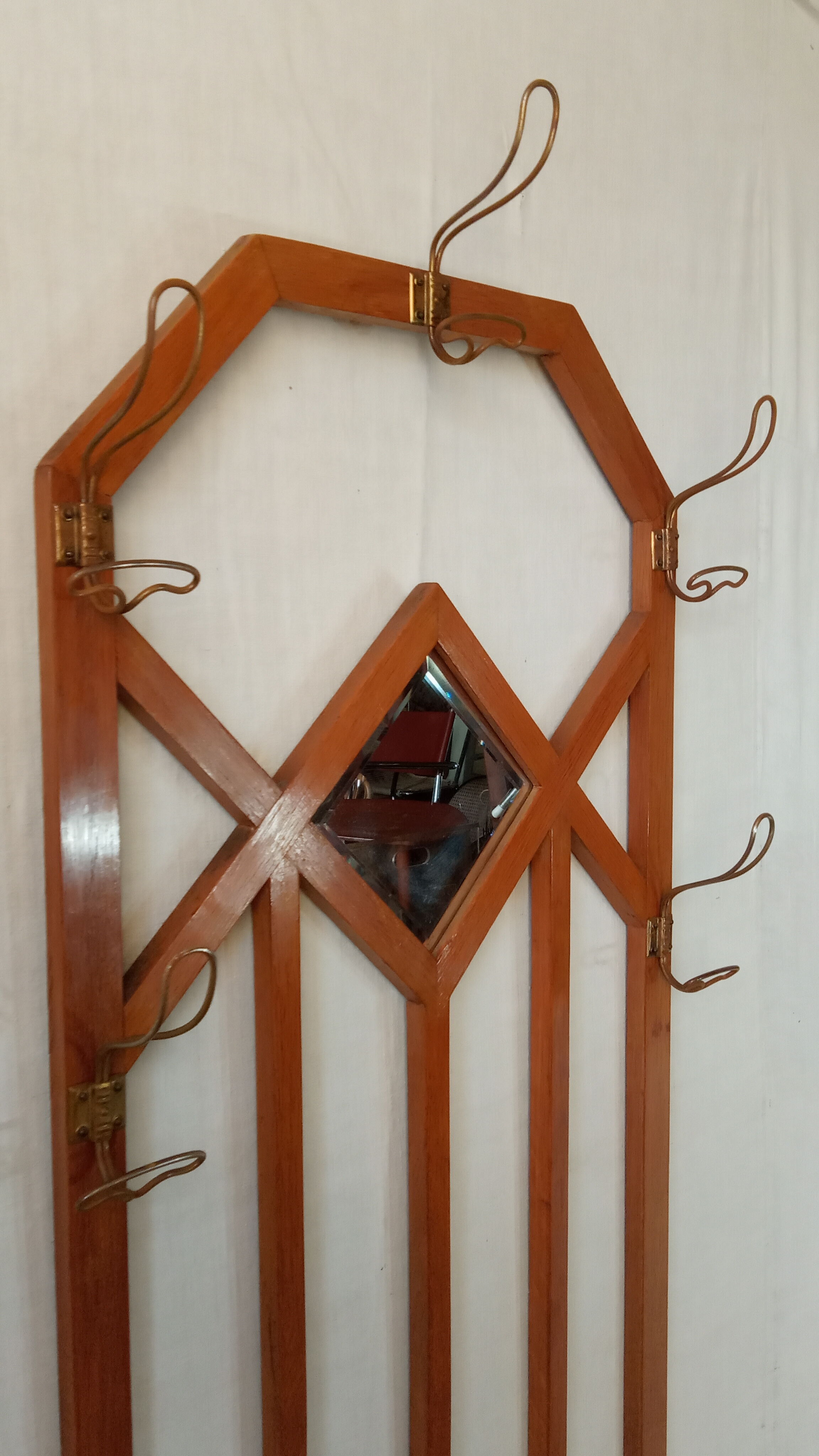 Oak coat rack, 1940
