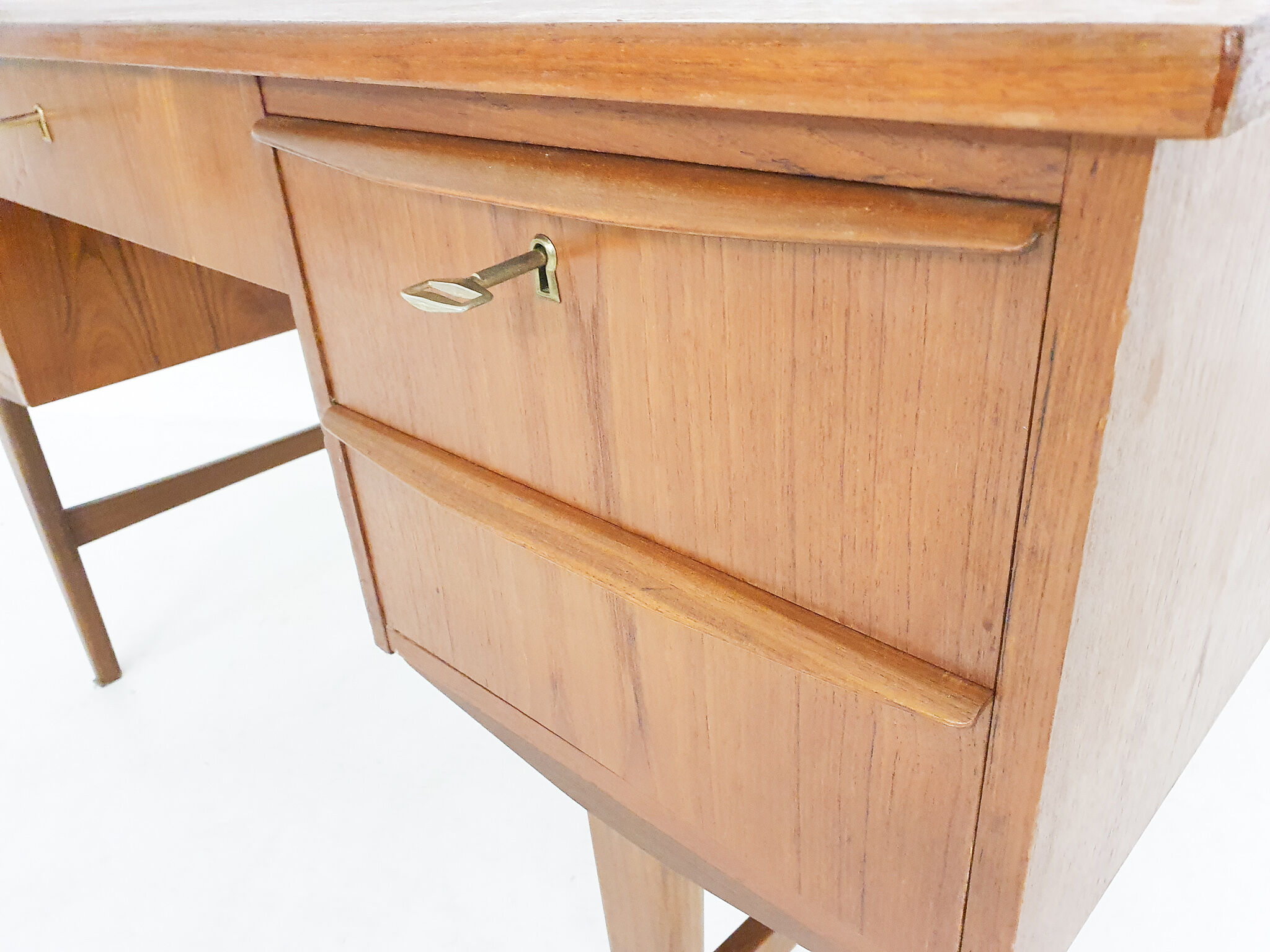 Scandinavian modern teak desk 1960's