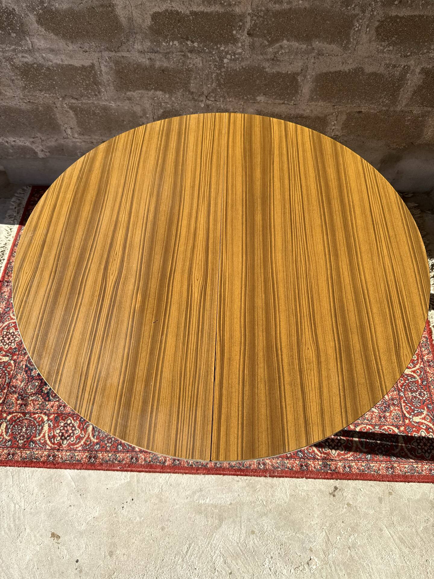 Table vintage scandinave style teck, 4 personnes, 1970