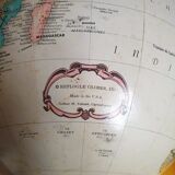 Globe map made in USA Boeing 707