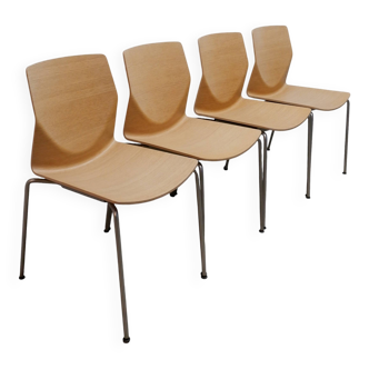 Ensemble de 4 chaises Lapalma Kai