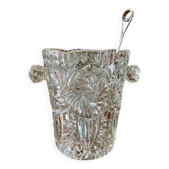 Glass ice bucket