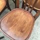 Suite of 9 bistro chairs