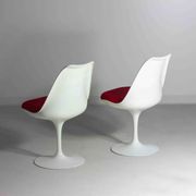 Beautiful set of 5 tulip chairs by Eero Saarinen for Knoll International, 1970s