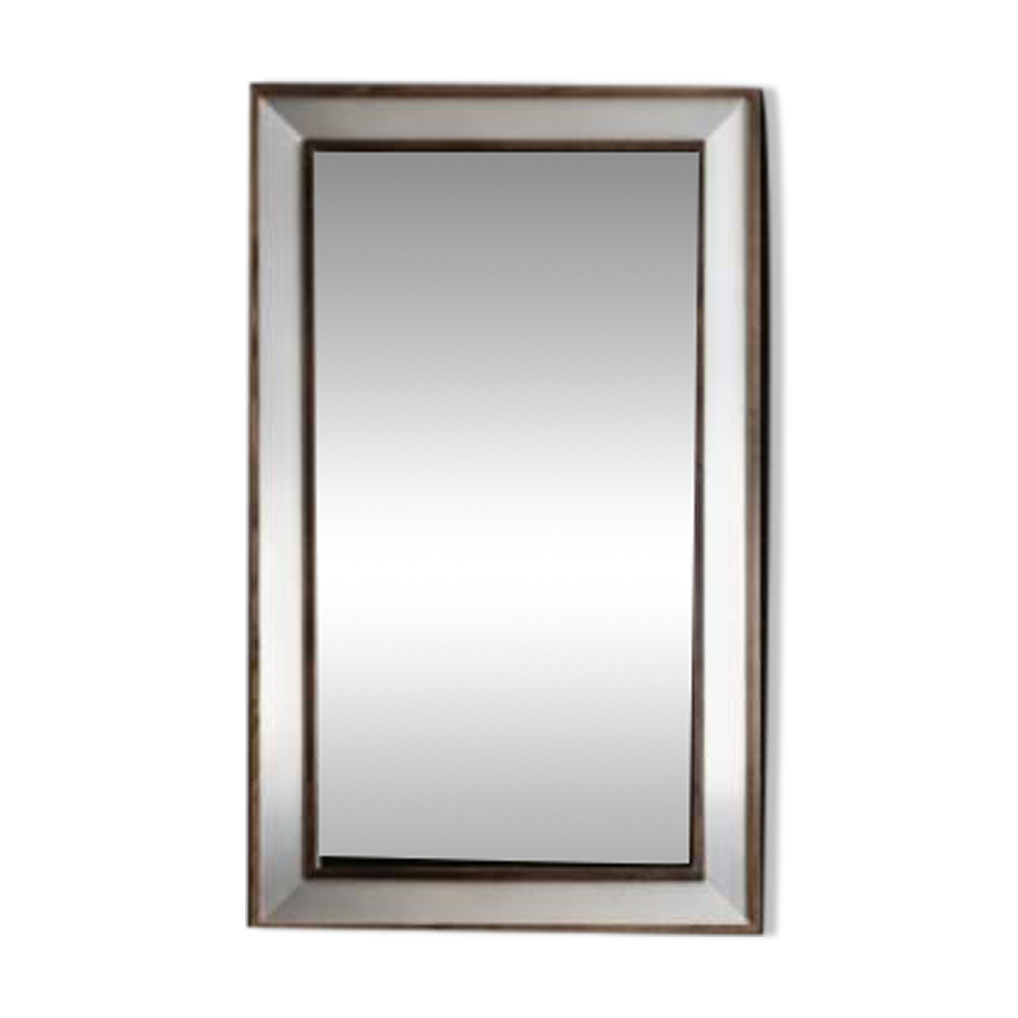 Vintage Mid-Century Scandinavian Modern Ambassador Console with Mirror