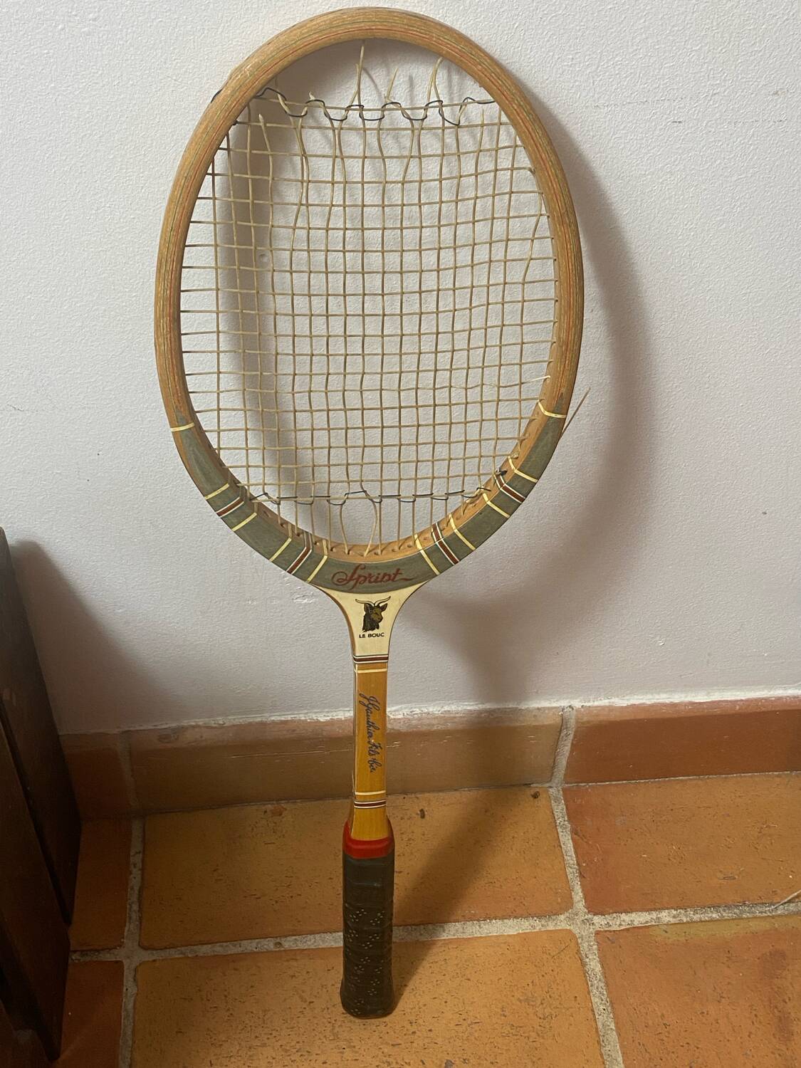 Vintage Gauthier et Fils tennis racket