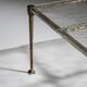 Bronze and glass coffee table, Lothar Klute, 1980s