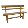 Banc de ferme vintage en bois