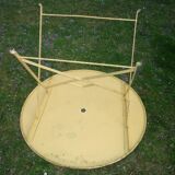 1950 foldable sheet metal garden table