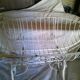 Wrought iron rocking cradle