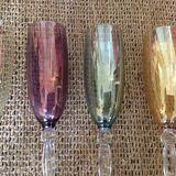 6 champagne flutes